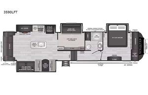 2022 Keystone RV Sprinter Limited 3590LFT