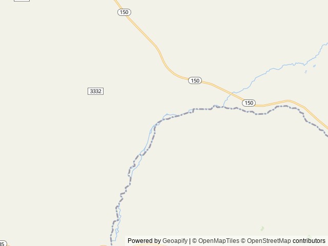 Map of Lower Provo River Campground location at Kamas, UT, United States