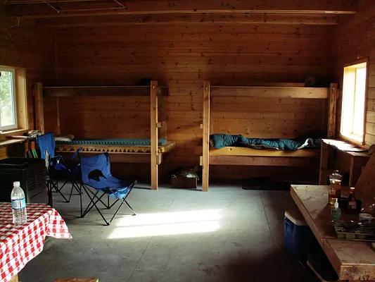 Esker Stream Cabin, Loop: Cabin