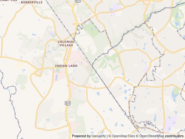 Map for 2021 Class C Forester- 'Queen Atlas' Go Exploring near Waxhaw, NC