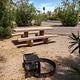 Campsite located in a desert setting2