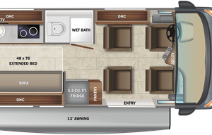 Luxury Class B for 4 in our 2022 Jayco Swift 20A