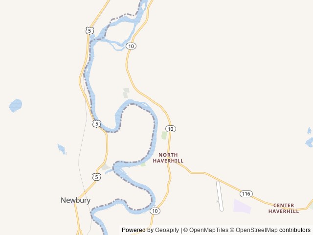 Map of River Meadow Campground, LLC location at Haverhill, NH, United States