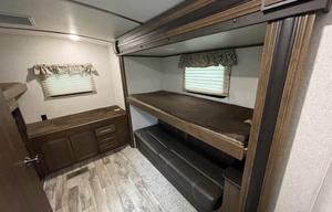 Large family camper for summer fun with bunkhouse!