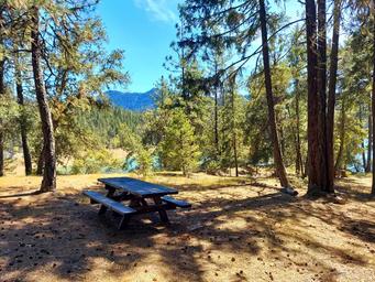 Example of camping spot 