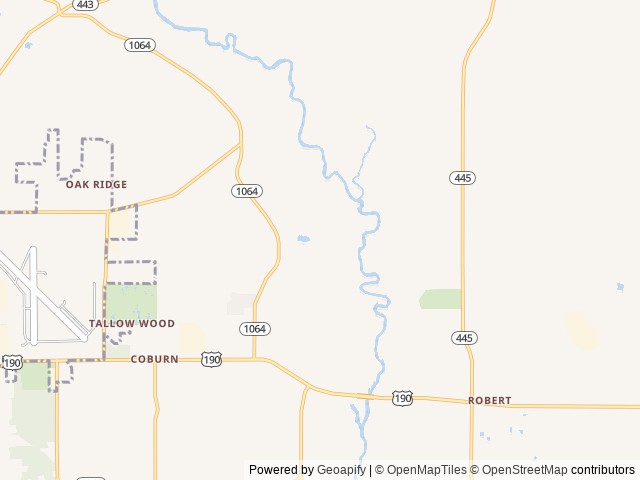 Map of Louisiana Renaissance Festival location at Hammond, LA, United States