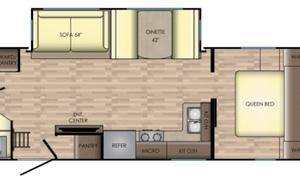 2018 CrossRoads RV Sunset Trail Grand Reserve SS28BH RV rental photo 2