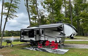 Ruby! Our REFLECTION 303RLS is ready for Glamping+