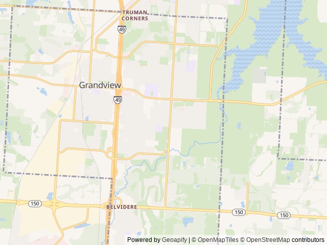 Map for 2015 ACE 29.3 near Grandview, MO