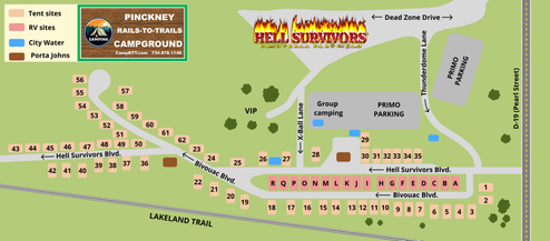 Pinckney 'RTT' Campground, 555 Pearl St
