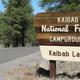 Kaibab Lake Campground Entrance Sign