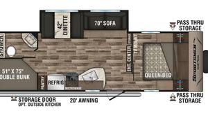 2020 KZ Sportsman SE Bunkhouse