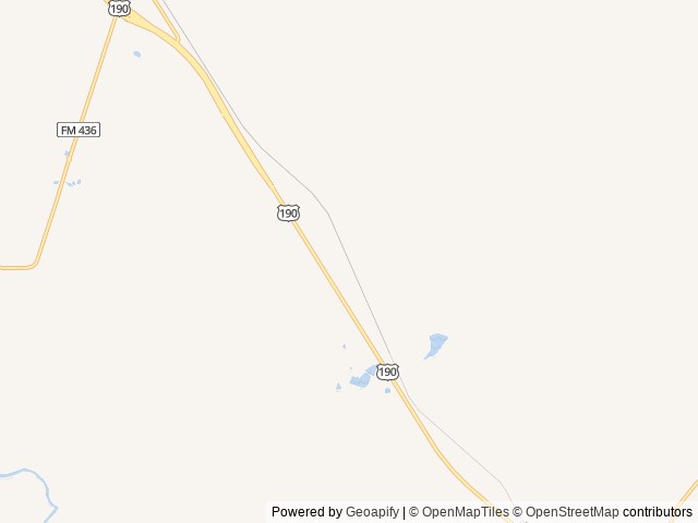 Map of Retreat 254 RV Resort location at Rogers, TX, United States