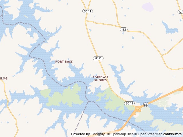Map for 2024 Colorado Bunkhouse--Delivery Available!* near Fair Play, GA