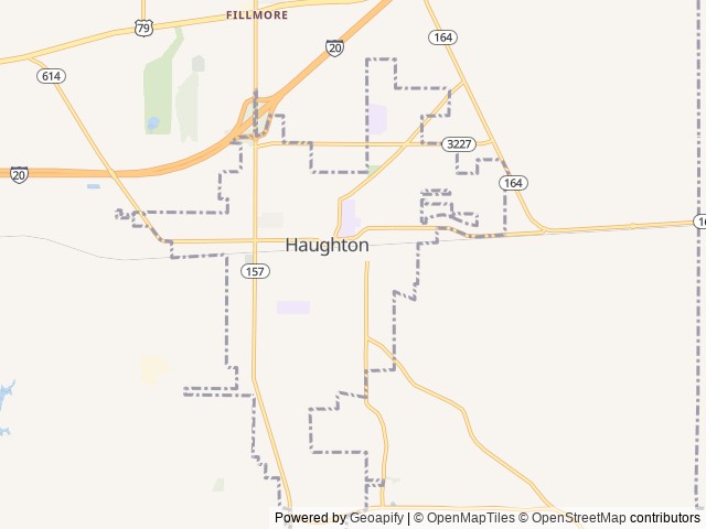 Map for Boss Lady near Haughton, LA