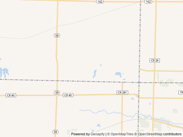 Map of Rustic Lakes Campgrounds location at Seville, OH, United States