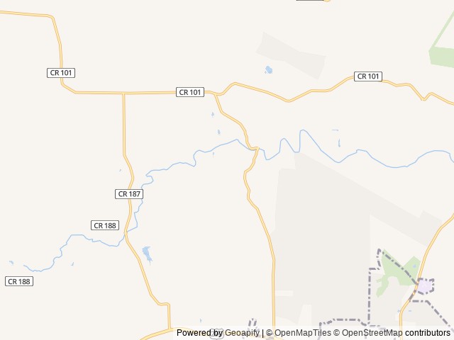 Map of Lucky Arrow Retreat location at Dripping Springs, TX, United States
