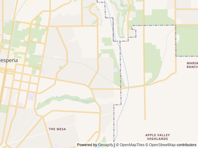 Map for 2022 Jayco Redhawk Sleeps 9 With Bunk Beds & Solar near Hesperia, CA