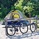 Campsite with 2 bicycles 