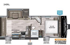 "Ross" 2021 Grand Design Transcend Xplor 245RL