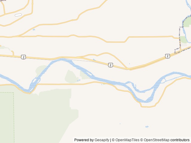 Map of Thousand Trails Thunderbird location at Monroe, WA, United States
