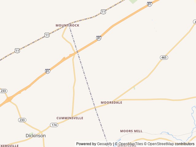 Map for 2023 Pet Friendly Heartland Mallard M260 near Carlisle, VA