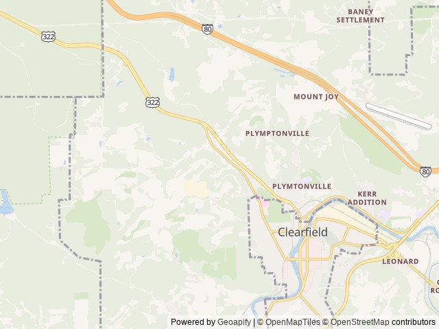Map for Matt & Kay's Leprechaun near Pittsburgh, PA