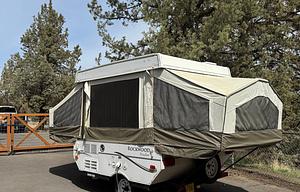 Easy tow pop up camper