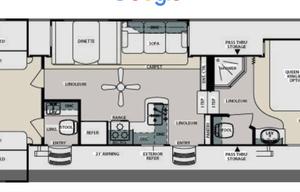 Spacious 5th Wheel, Incredible Bunkroom Floorplan!