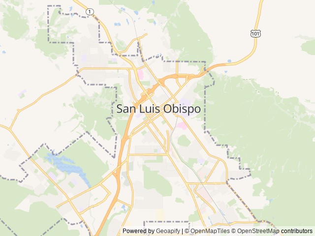 Map for 2016 Econ 16BB near Atascadero, CA