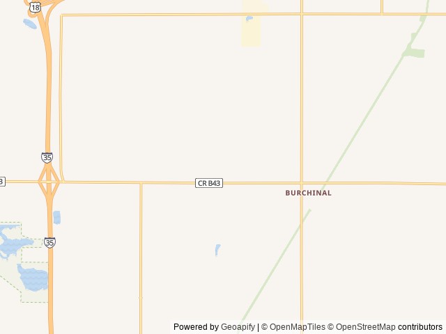Map of Corn Patch Corner Campground & RV Park location at Rockwell, IA, United States