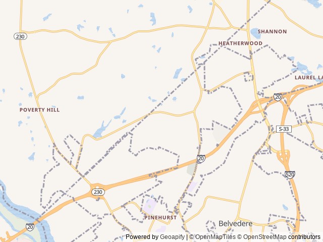 Map for 2020 Keystone RV Montana High Country 335BH near North Augusta, SC