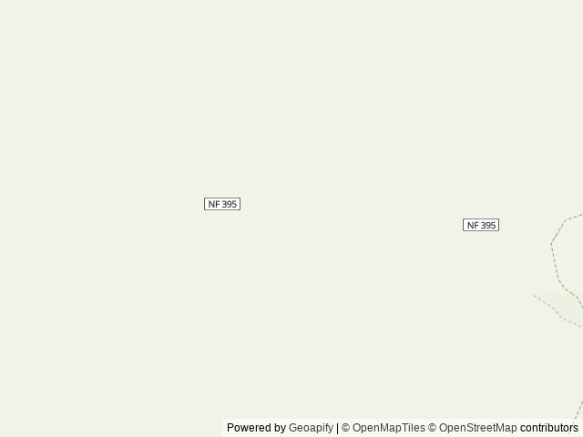Map of Surveyors Lookout location at Avery, ID, United States