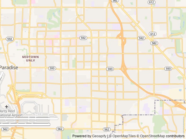 Map for 2023 Custom RAM Promaster - "Pepper" near Las Vegas, NV
