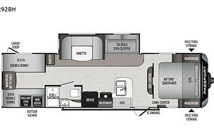 2021 Family Bunkhouse - No pet deposit!
