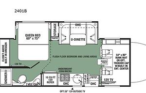 2020 Forest River RV Forester MBS 2401B