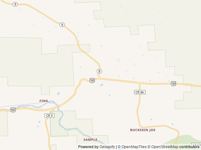 Map of Royal View Campground location at Canon City, CO, United States