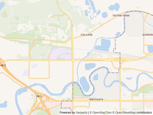 Map of Ice Art RV Park & Campground location at Fairbanks, AK, United States