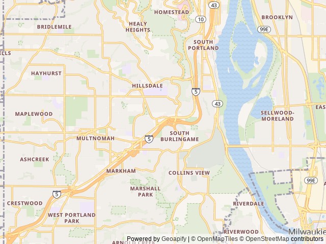 Map for 2021 winnebago solis 59p near Portland, WA