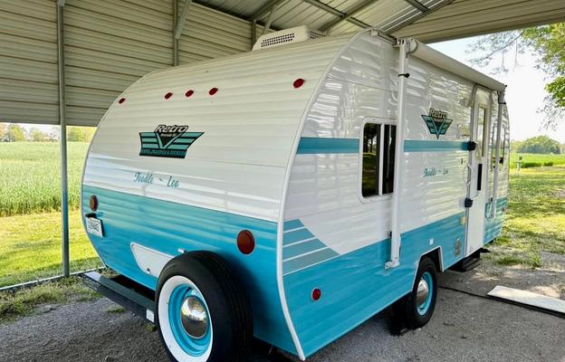 Fully stocked Riverside RV Retro