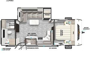 2023 Forest River Rv 22RBS