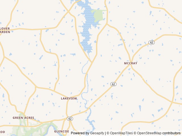 Map for Home Away From Home near Burlington, NC