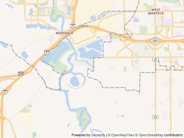 Map of Islander Mobile & RV Park location at Manteca, CA, United States