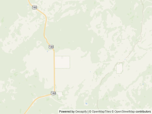 Map of Kendrick Cabin location at Flagstaff, AZ, United States