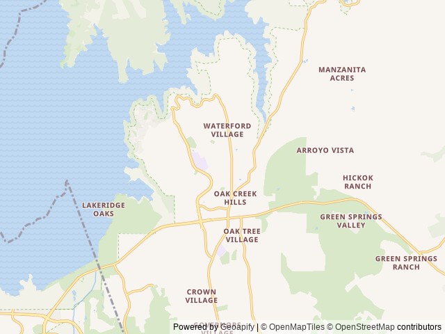 Map for 2024 Trailer Wildleaf Teardrop near El Dorado Hills, CA