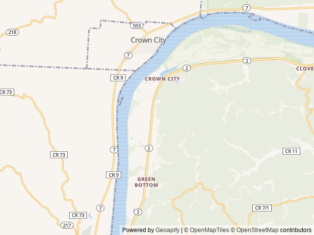 Map for 2018 Passport Ultra light near Lesage, OH