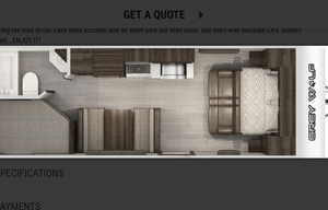 Lightweight Yet Spacious! 2020 Grey Wolf 22MKSE