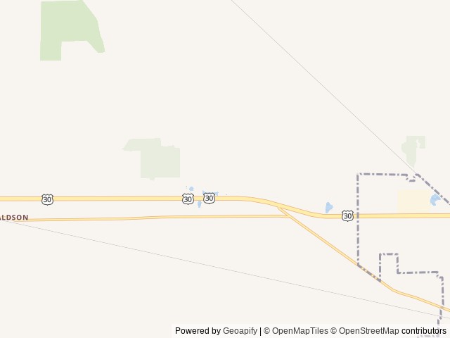 Map of Plymouth Jellystone Camp Resort location at Plymouth, IN, United States