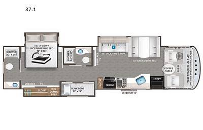 Luxury 2023 Thor Sleeps 8+