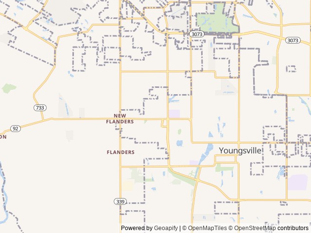 Map for 2016  Wildwood heritage glen near Youngsville, LA